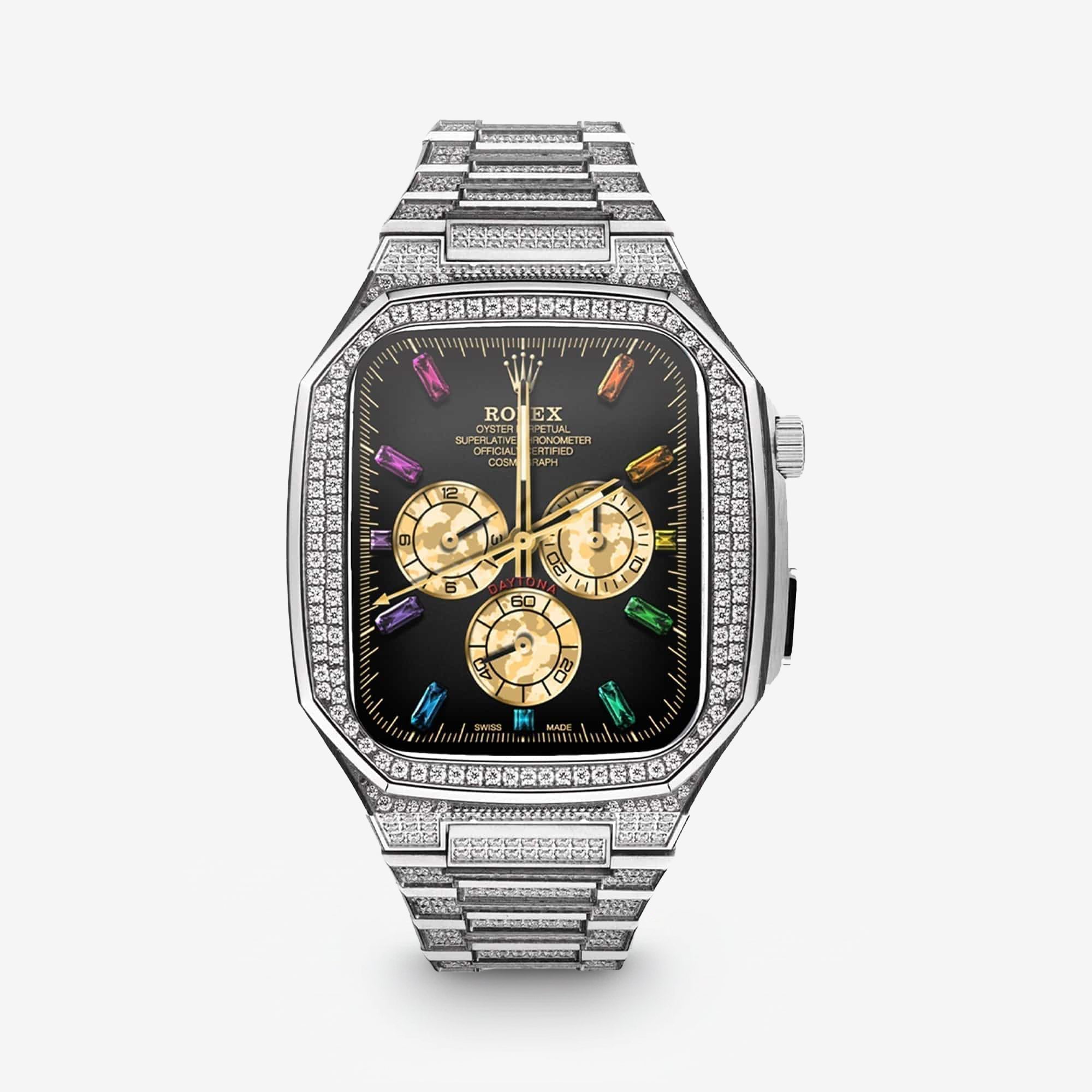 Bustdown - Apple Watch Diamond Case