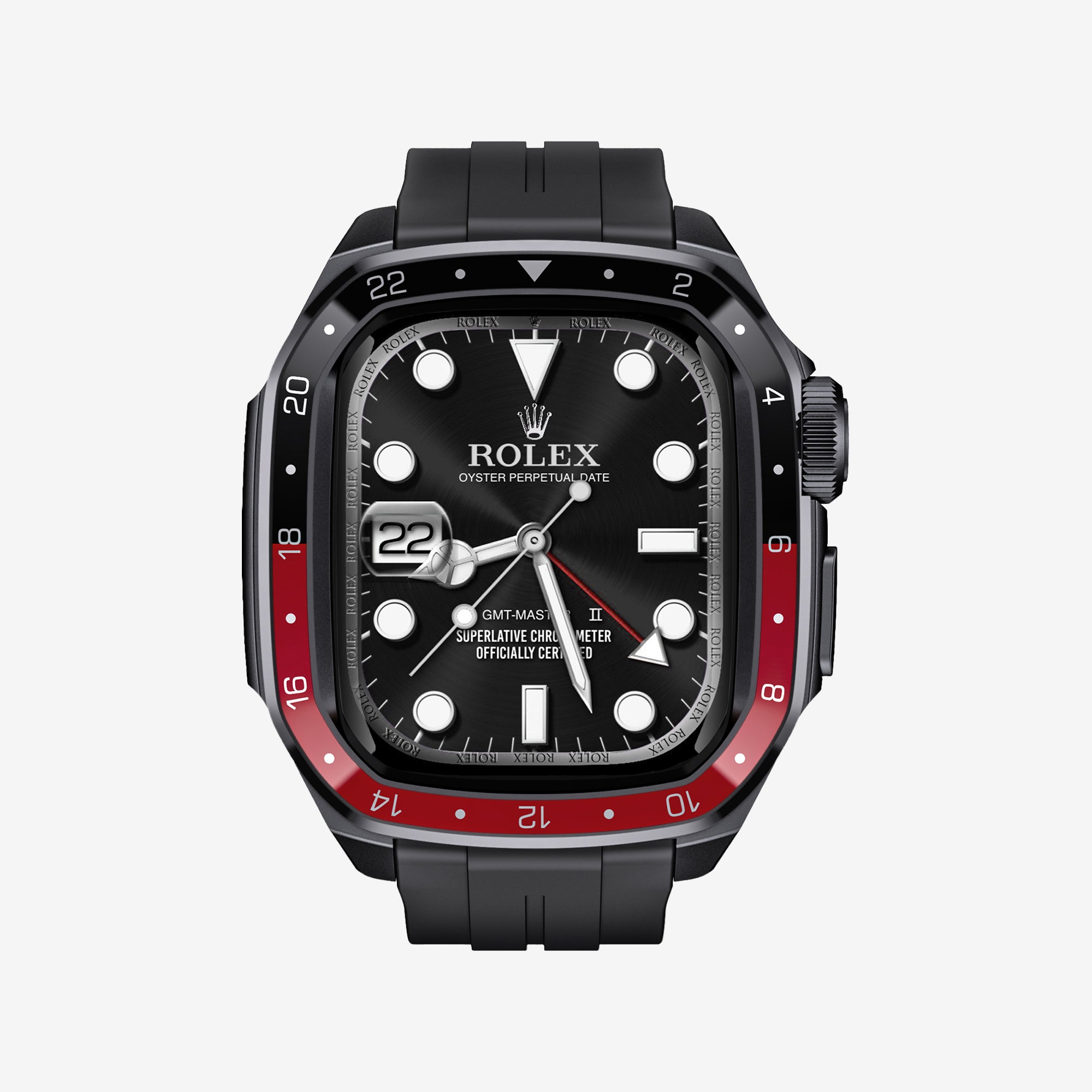 Applewatch Case - Classic - JetBlack 時計 JET Master- Apple Watch